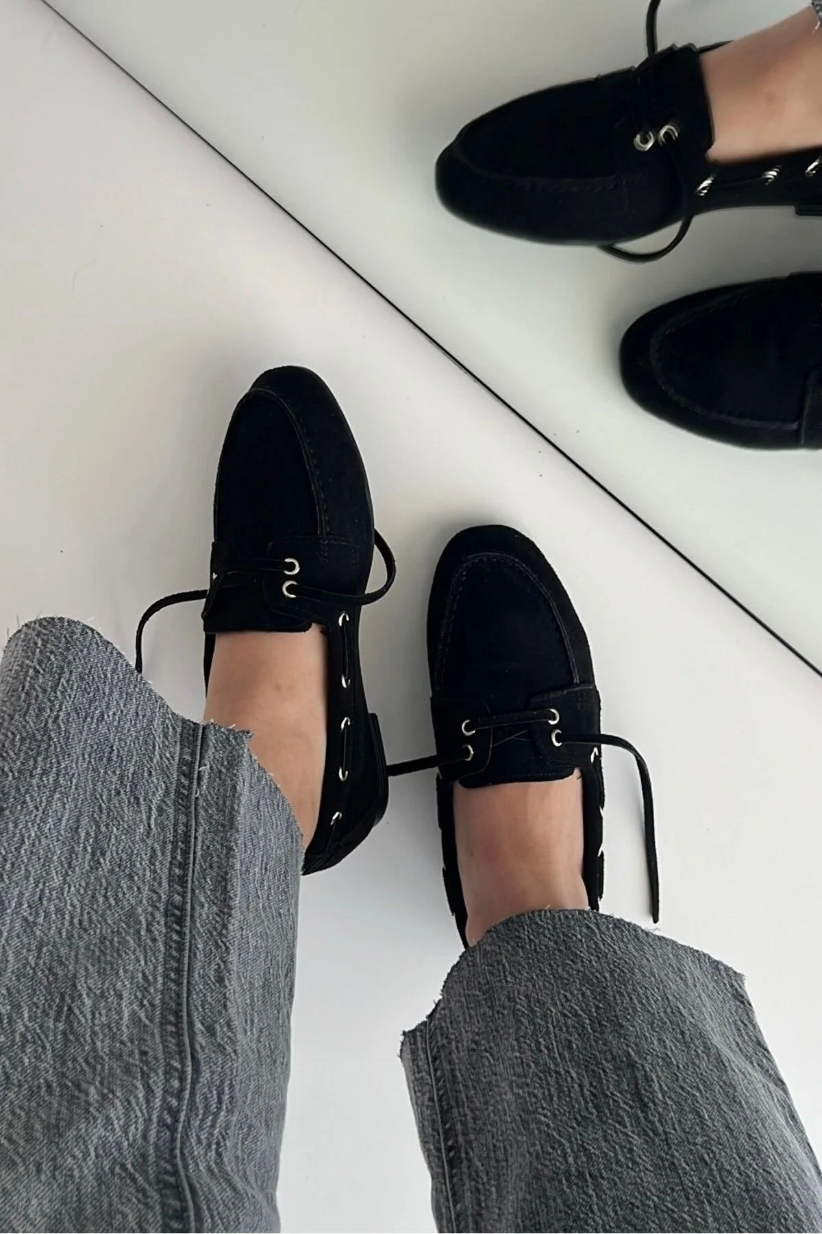 Robin Süet Loafer
