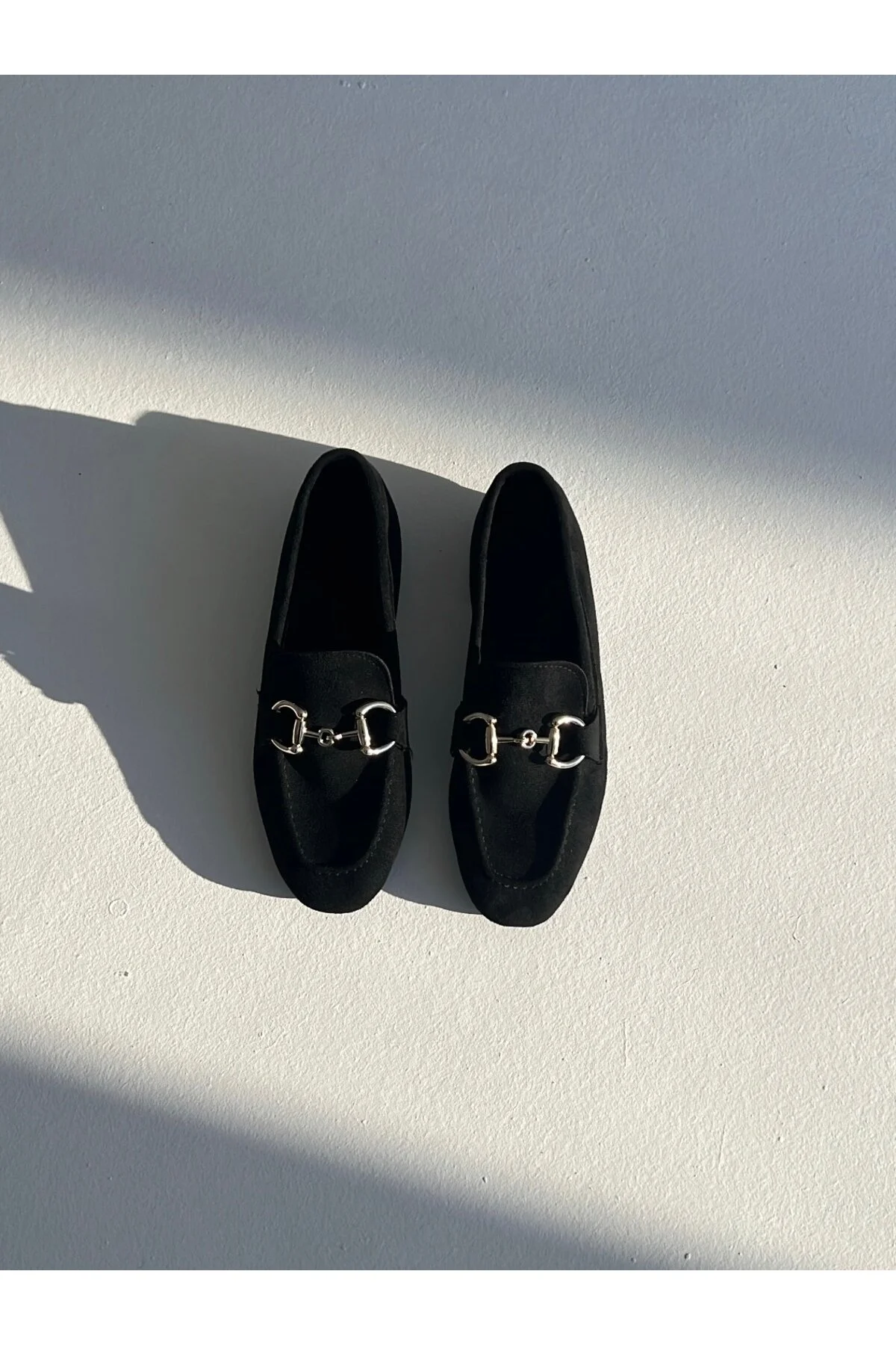 Vizon Kadın Aksesuar Detaylı Loafer