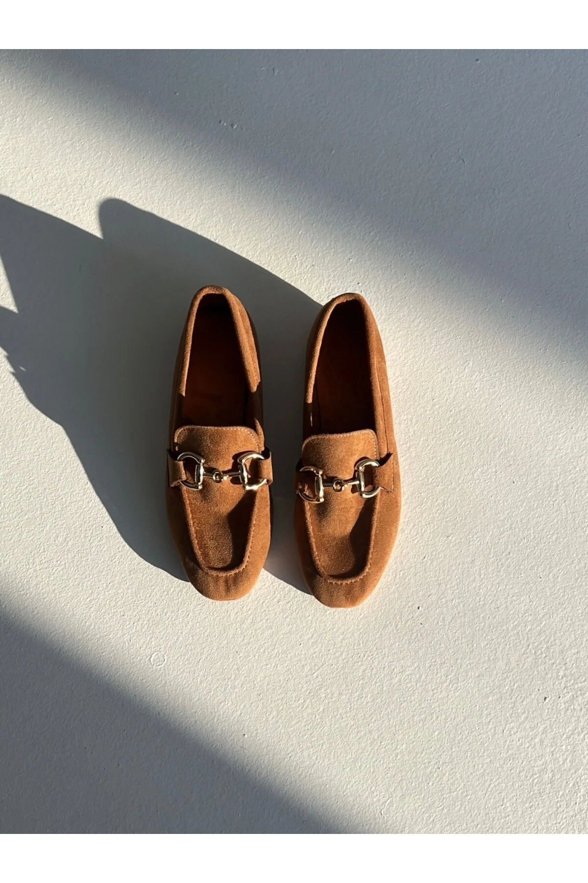 Vizon Kadın Aksesuar Detaylı Loafer